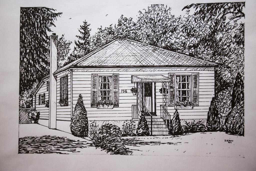 Niagara Heritage Cottage In A Forest Extérieur photo